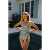 Women's Amelia One-Piece, Fair Green - One Pieces - 3