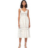 Women's Blaire Dress, White - Dresses - 1 - thumbnail