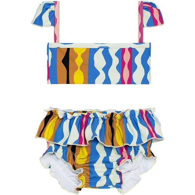 Abstract Mini Cabana Bikini Set