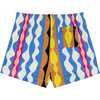 Abstract Mini Boardshort - Swim Trunks - 2