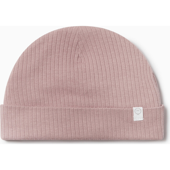 Ribbed Supersoft Roll-Up Hat, Rose