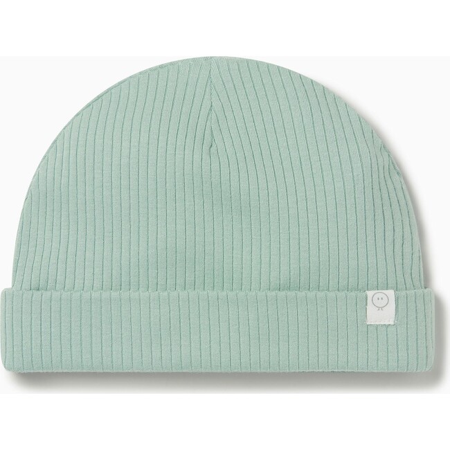 Ribbed Supersoft Roll-Up Hat, Mint - Hats - 1