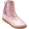 Hannah Suede Boot, Metallic Pink - Boots - 1 - thumbnail