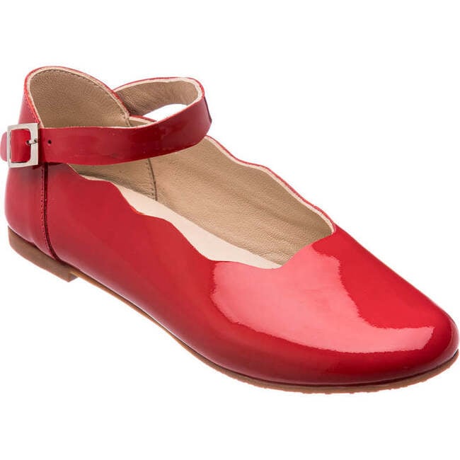 Ondina Flats, Patent Red - Flats - 2