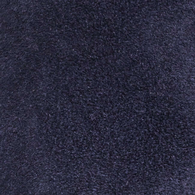 Boots with Bow, Suede Navy - Boots - 5