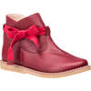 Sunny Bootie with Bow, Red - Booties - 4