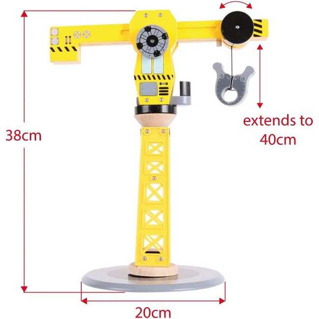 Big Crane & Construction Set, Multicolors - Transportation - 3