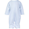 Layette Long One Piece, Light Blue - Onesies - 1 - thumbnail