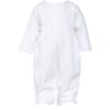 Layette Long One Piece, White - Onesies - 1 - thumbnail