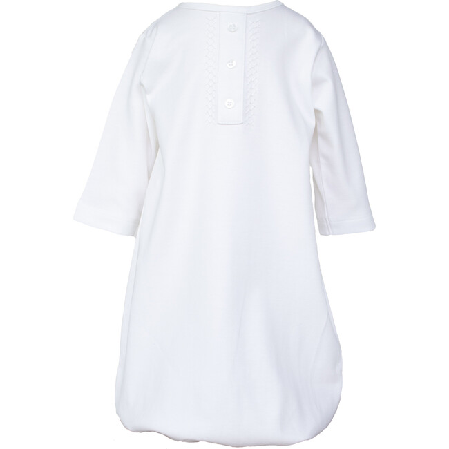 Layette Gown, White - Pajamas - 1