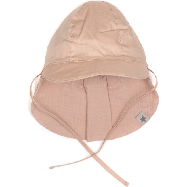 Safari Muslin 2-In-1 Reversible Sun Hat, Rose - Hats - 2