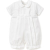 Alexander S/S Christening Suit, White - Rompers - 1 - thumbnail