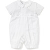 Graham S/S Christening Convertible Gown & Hat Set, White - Rompers - 3