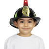 Jr. Fire Chief Helmet with Light & Sound, Black - Costume Accessories - 3