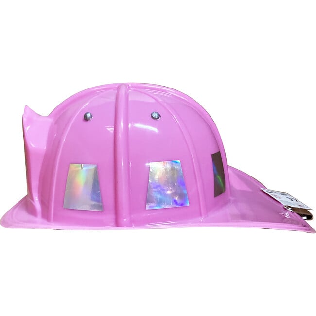 Jr. Firefighter Helmet, Pink - Costume Accessories - 3