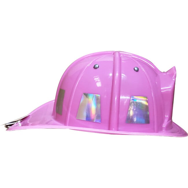 Jr. Firefighter Helmet, Pink - Costume Accessories - 4