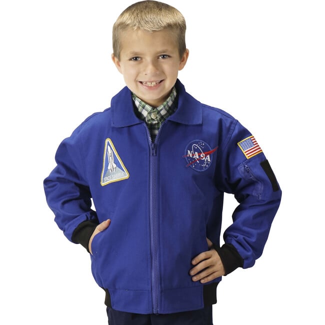 Jr. Flight Jacket, Blue - Costumes - 2