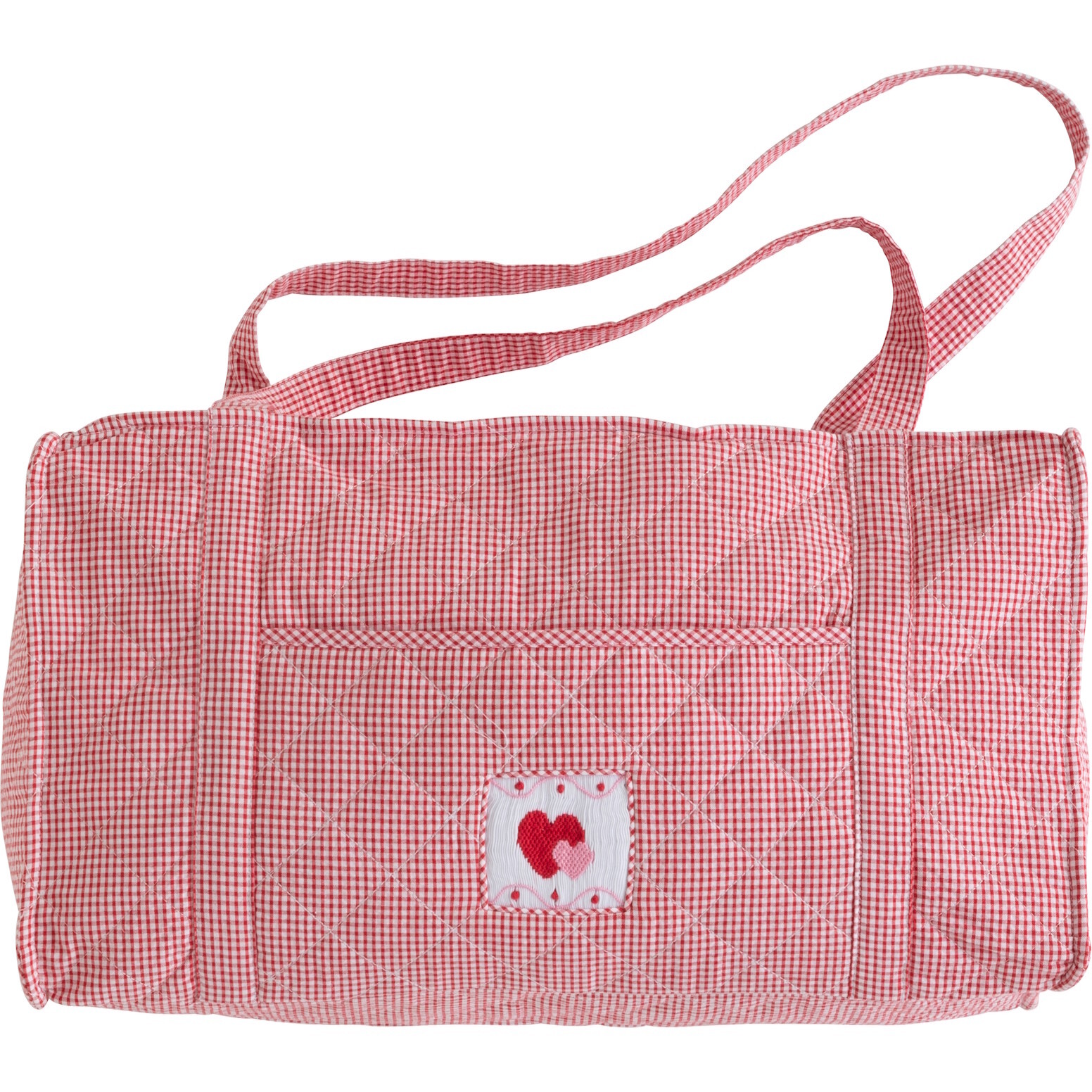 Quilted Luggage Duffle, Hearts - Luggage - 1