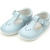 Dottie Scalloped T-Strap Mary Jane, Light Blue - Mary Janes - 1 - thumbnail