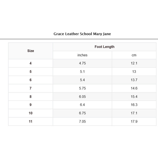 Grace Leather School Mary Jane, Light Stone - Mary Janes - 4