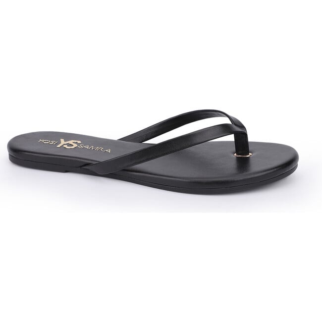 Women's Rivington Round Toe Flip Flop, Black - Slippers - 2