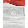 Clyde Oversized Contrast Raglan Sleeve Hoodie, Heather Grey - Sweatshirts - 2
