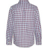 Tim Pocket Woven Check Long Sleeve Shirt, Red - Shirts - 6