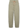 Alba High Rise Baloon Fit Ankle Pants, Light Olive - Pants - 1 - thumbnail