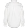 Axel Classic Oxford AO76 Embroidered Plain Shirt, White - Shirts - 6