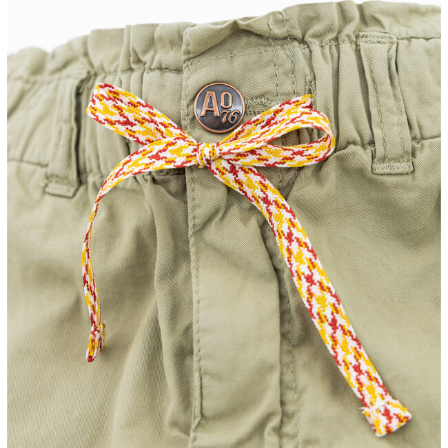 Alba High Rise Baloon Fit Ankle Pants, Light Olive - Pants - 5
