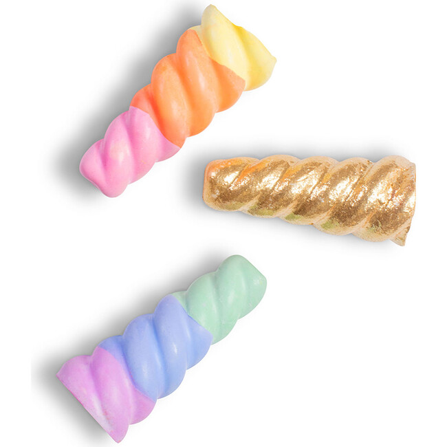 TWEE Rainbow Unicorn Horns Handmade  Chalk - Bubbles/Chalk - 3