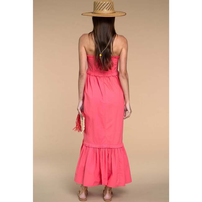 Jane Dress, Coral - Dresses - 3
