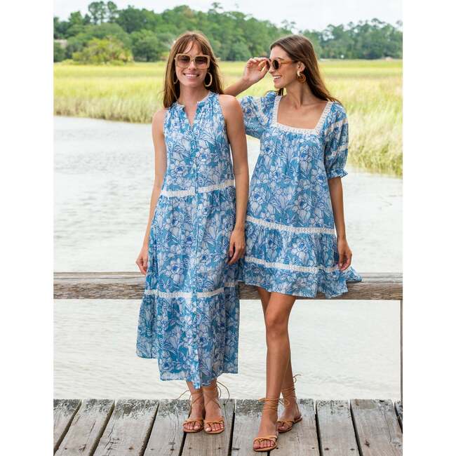 Ro Long Dress, Flourish Dusk - Dresses - 4