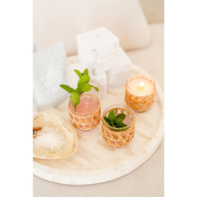 Seagrass Wrap Glassware Set of 6 - Other Accessories - 2
