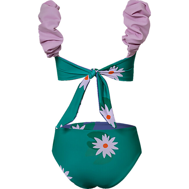 Bamba Bikini, Loto Verde - Two Pieces - 3
