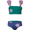 Bamba Bikini, Loto Verde - Two Pieces - 4