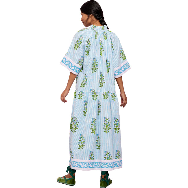Yuva Dress, Cornflower Blue - Dresses - 2