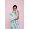 Yuva Dress, Cornflower Blue - Dresses - 4