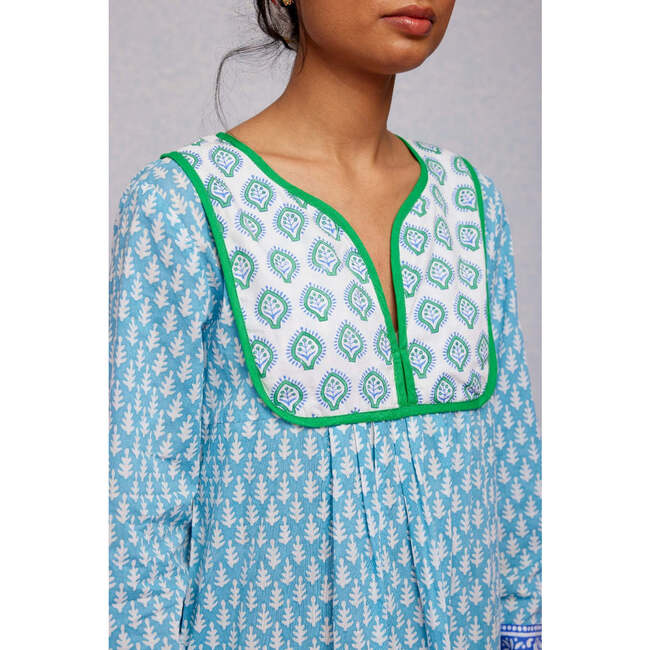 Jaipur Dress, Cornflower Blue - Dresses - 5