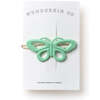 Butterfly Clip, Milk Glass - Hair Accessories - 2