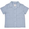 Nantucket 2-Pocket Seersucker Shirt, Subdued Blue - Shirts - 1 - thumbnail