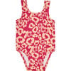 Sanibel Print Sleeveless Swimsuit, Leo - One Pieces - 2