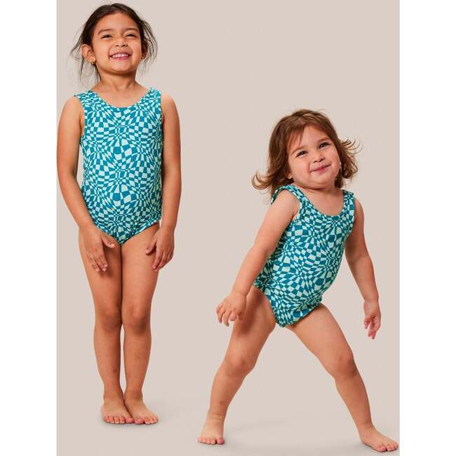 Sanibel Print Sleeveless Swimsuit, Sam - One Pieces - 2