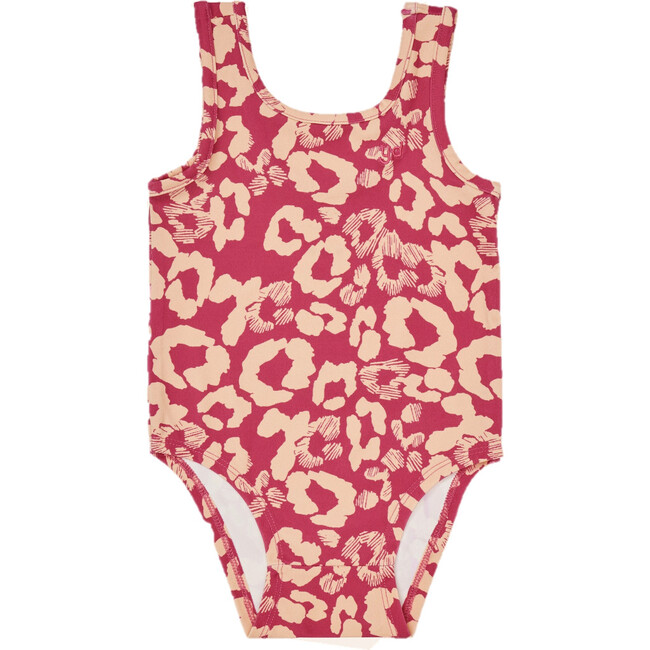 Baby Sanibel Print Sleeveless Swimsuit, Leo