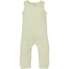 Everglades Round Neck Sleeveless Long Romper, Ambrosia - Rompers - 1 - thumbnail