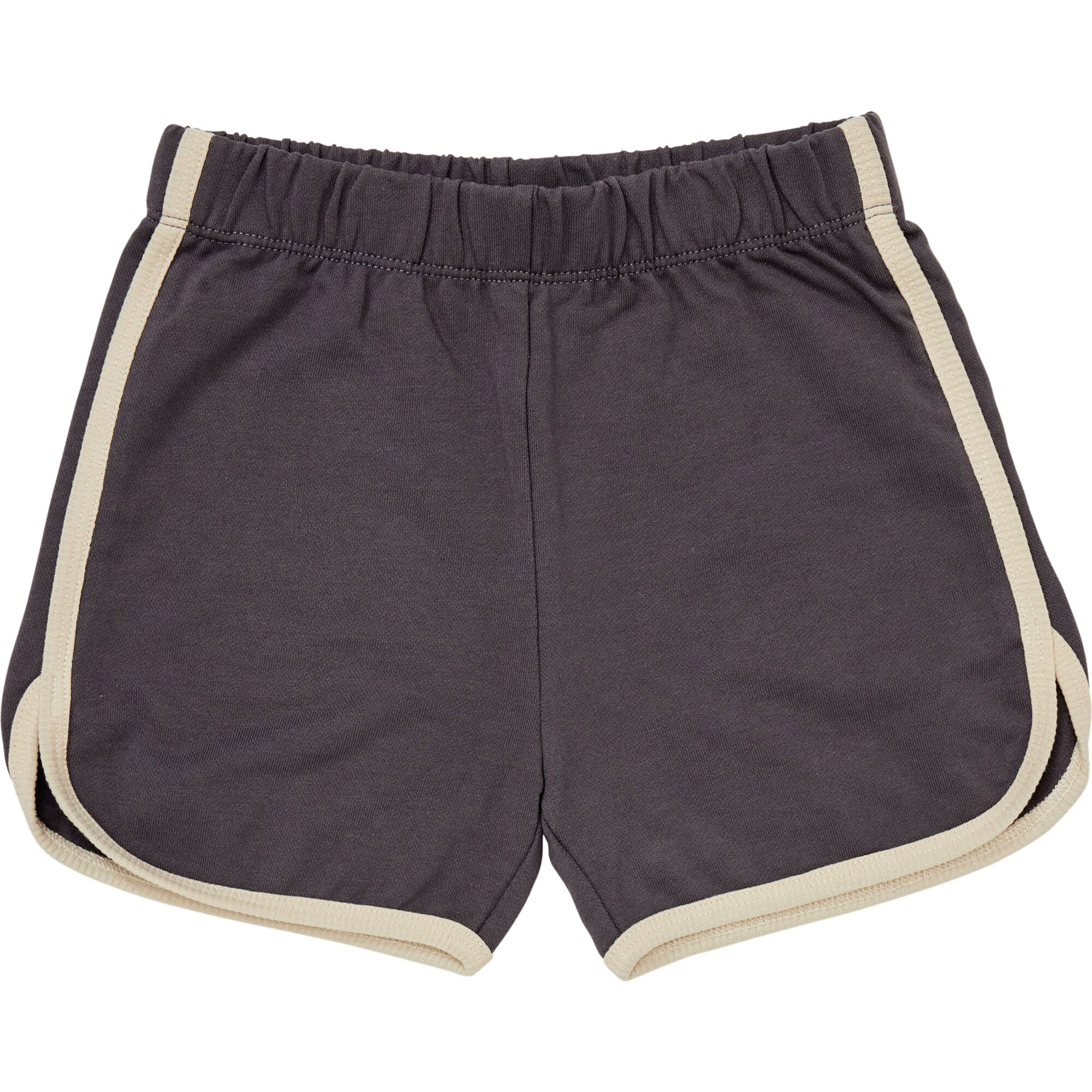 Daytona Elastic Waist Piped Shorts, Rabbit - Young Days