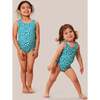 Baby Sanibel Print Sleeveless Swimsuit, Sam - One Pieces - 2