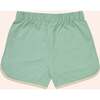 Daytona Elastic Waist Piped Shorts, Frosty Green - Shorts - 3