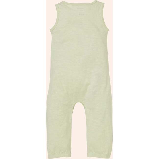 Everglades Round Neck Sleeveless Long Romper, Ambrosia - Rompers - 3