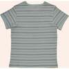 Anaheim Contrast Piped Ribbed Striped Tee, Hannah - T-Shirts - 3